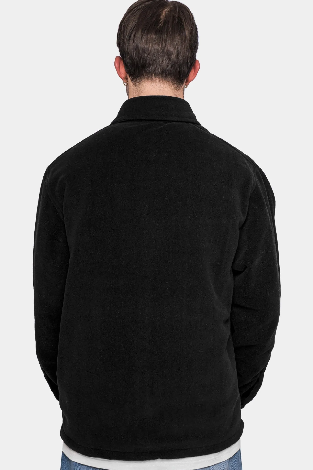 HEAVY V2 FLEECE JACKET BLACK