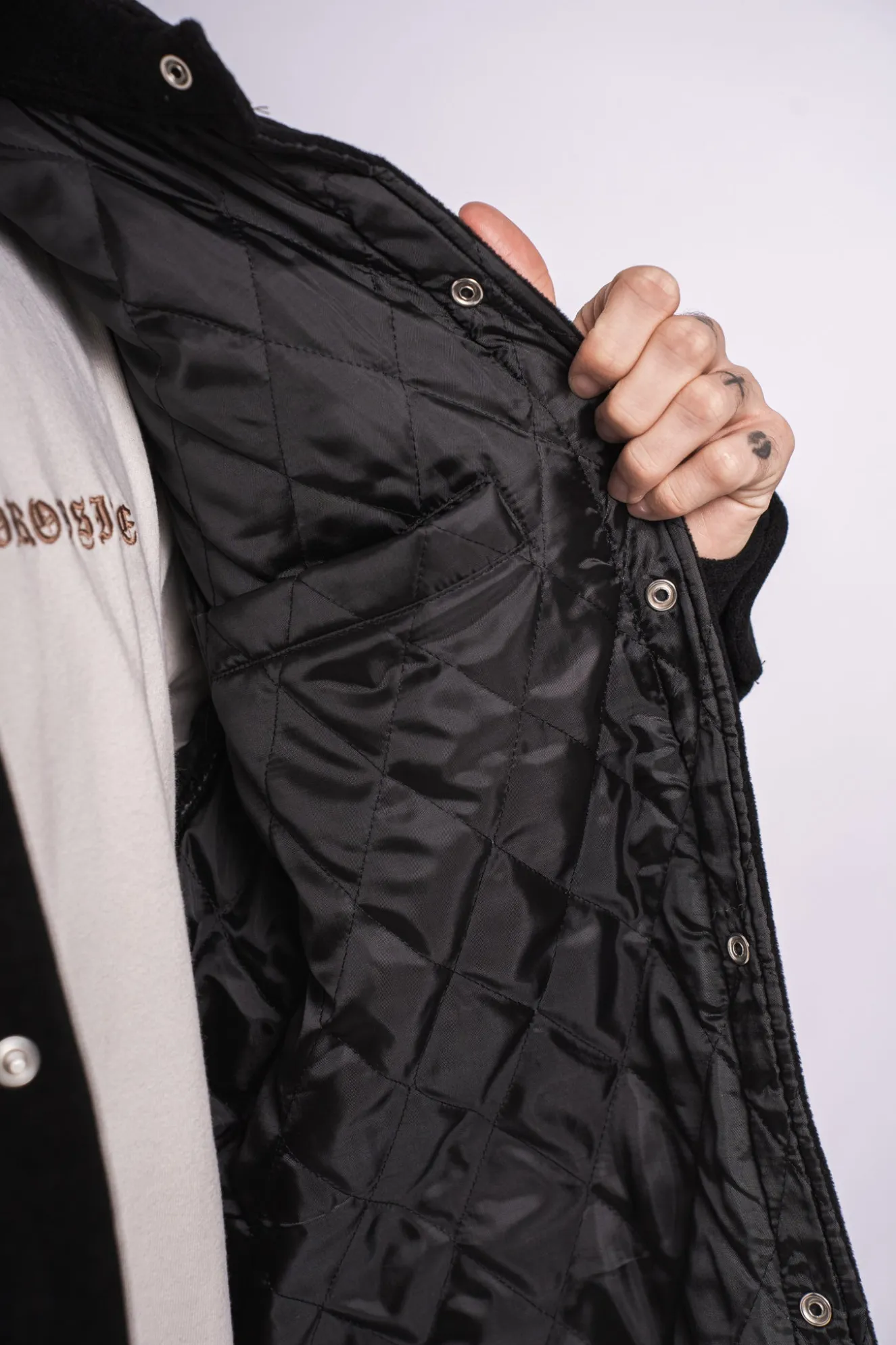HEAVY V2 FLEECE JACKET BLACK