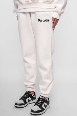 LOGO JOGGER CREAM WHITE