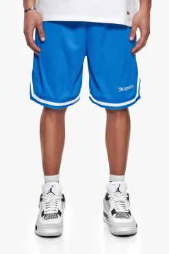 LOGO MESH SHORT ROYAL BLUE
