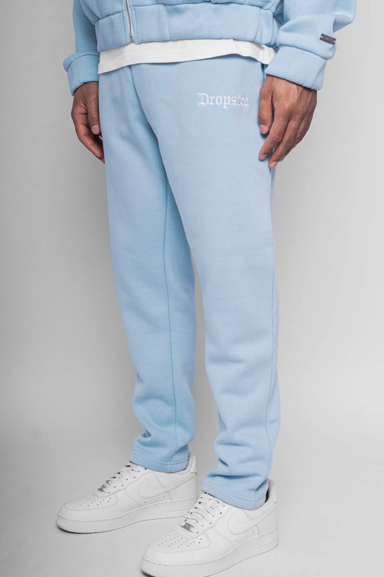 LOGO SWEAT PANTS BABY BLUE