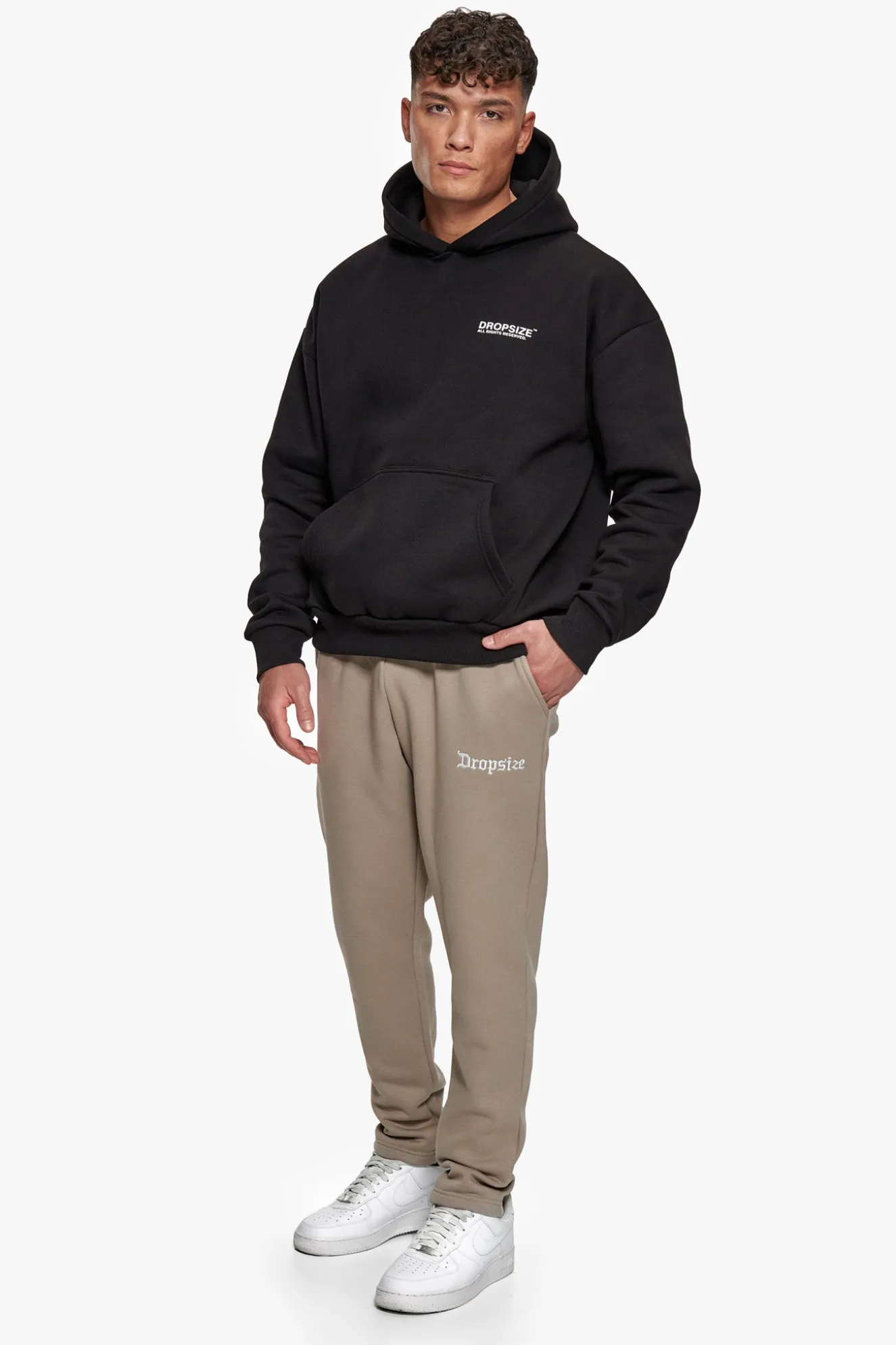 LOGO SWEAT PANTS SIMPLY TAUPE