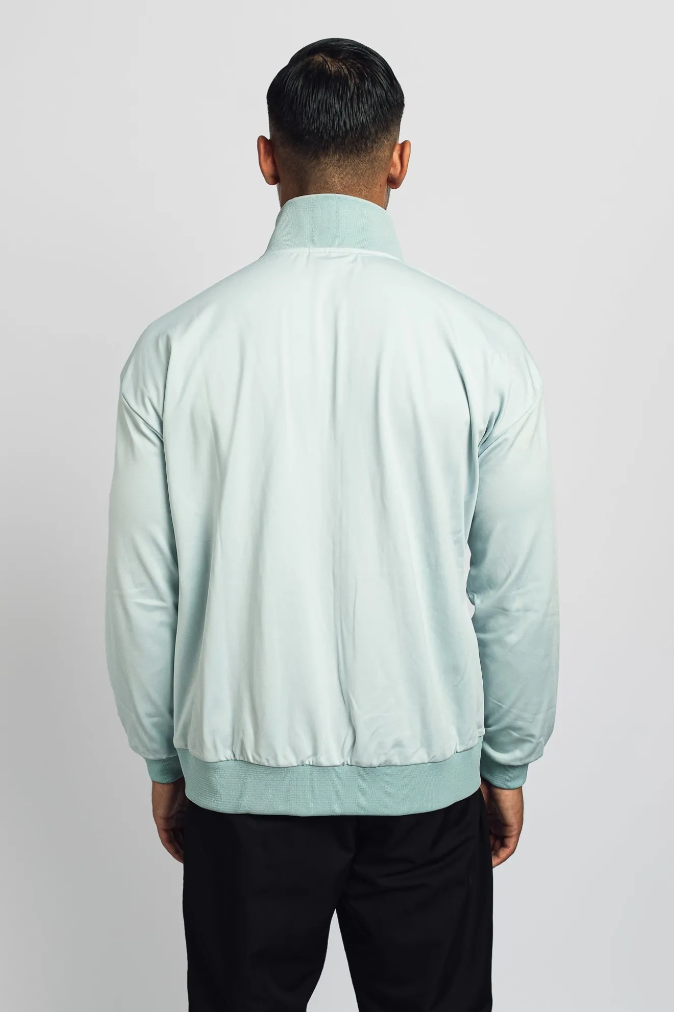 LOGO TRACK JACKET BABY BLUE