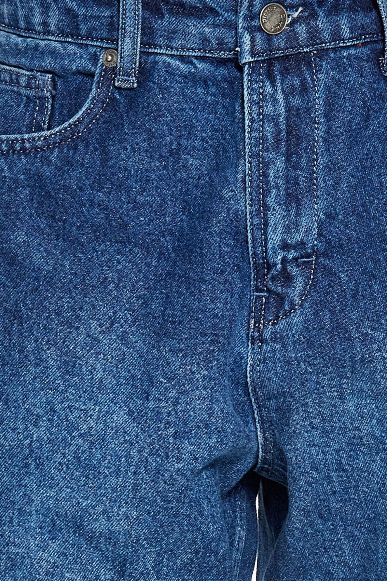 LOOSE FIT MONOGRAM JEANS DARK BLUE