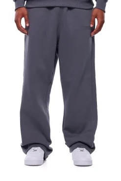 OPEN LEG JOGGER STEEL GREY