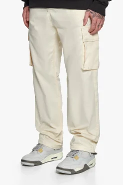 SINGLE CARGO POCKET WORKWEAR PANTS CREAM