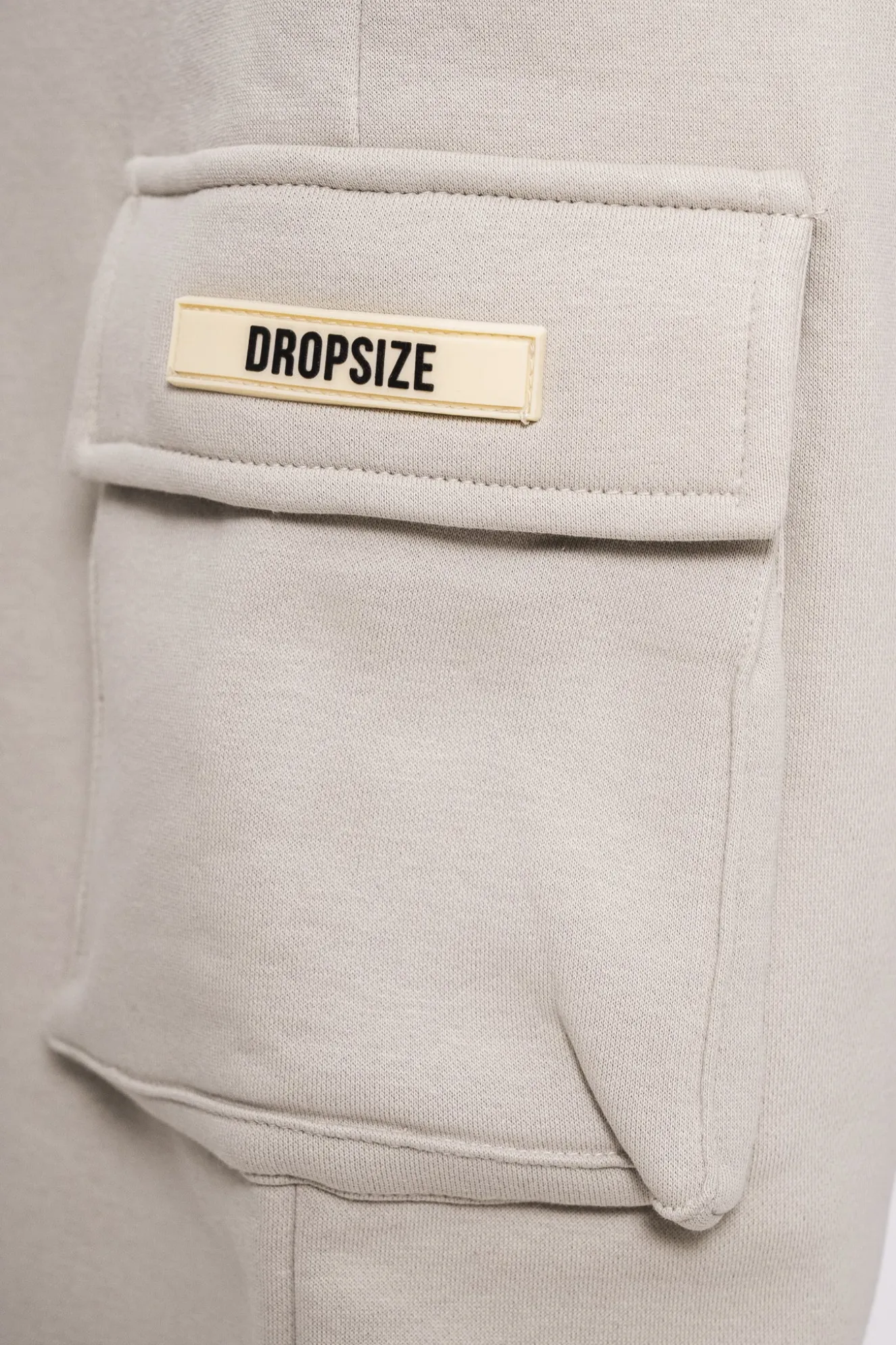 STRAIGHT LEG CARGO SWEAT PANTS MOON BEAM