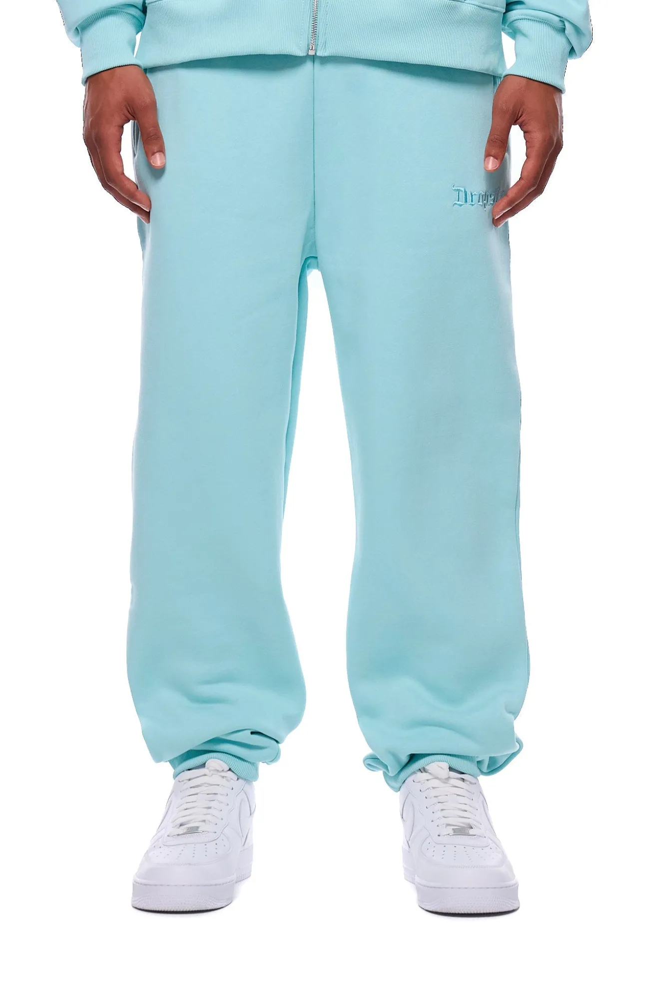 SUPER HEAVY EMBO JOGGER TURQUOISE