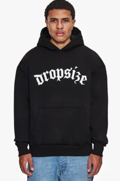 SUPER HEAVY OVERSIZE FUTURE IS OURS HOODIE BLACK