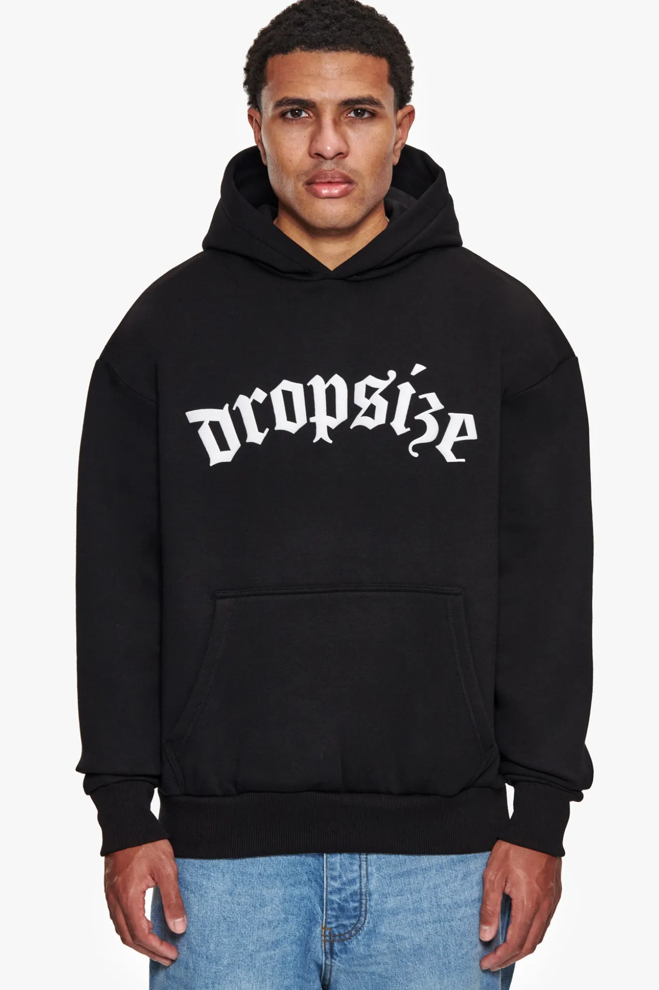 SUPER HEAVY OVERSIZE FUTURE IS OURS HOODIE BLACK