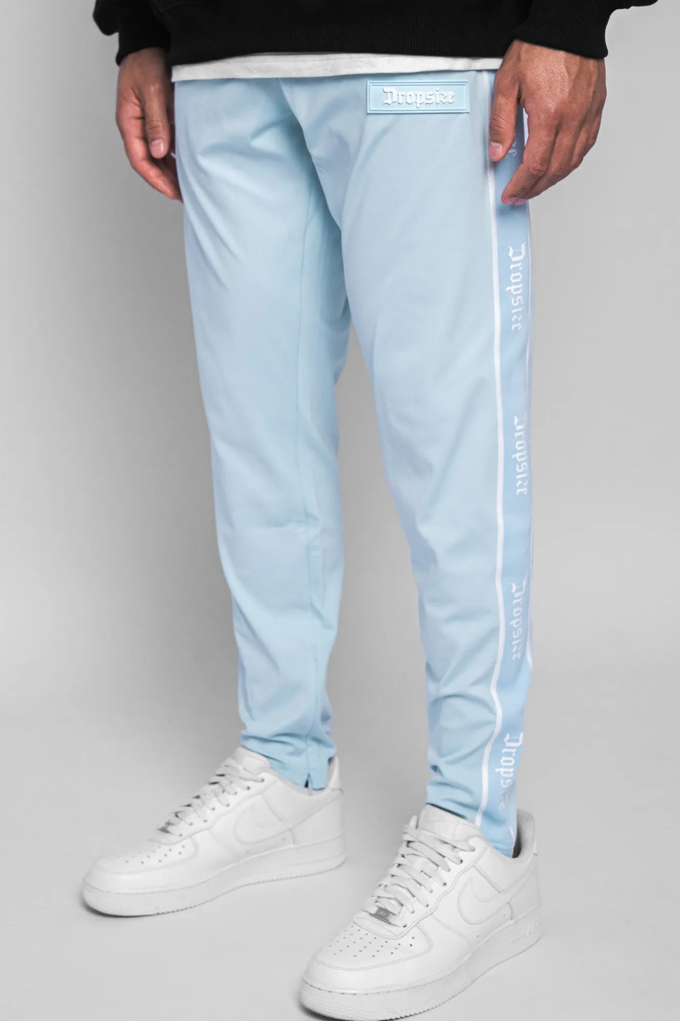 TRACK PANTS BABY BLUE
