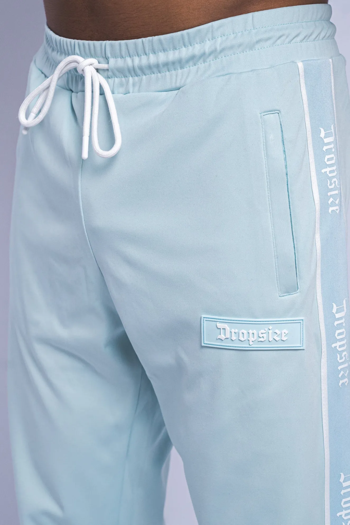TRACK PANTS BABY BLUE