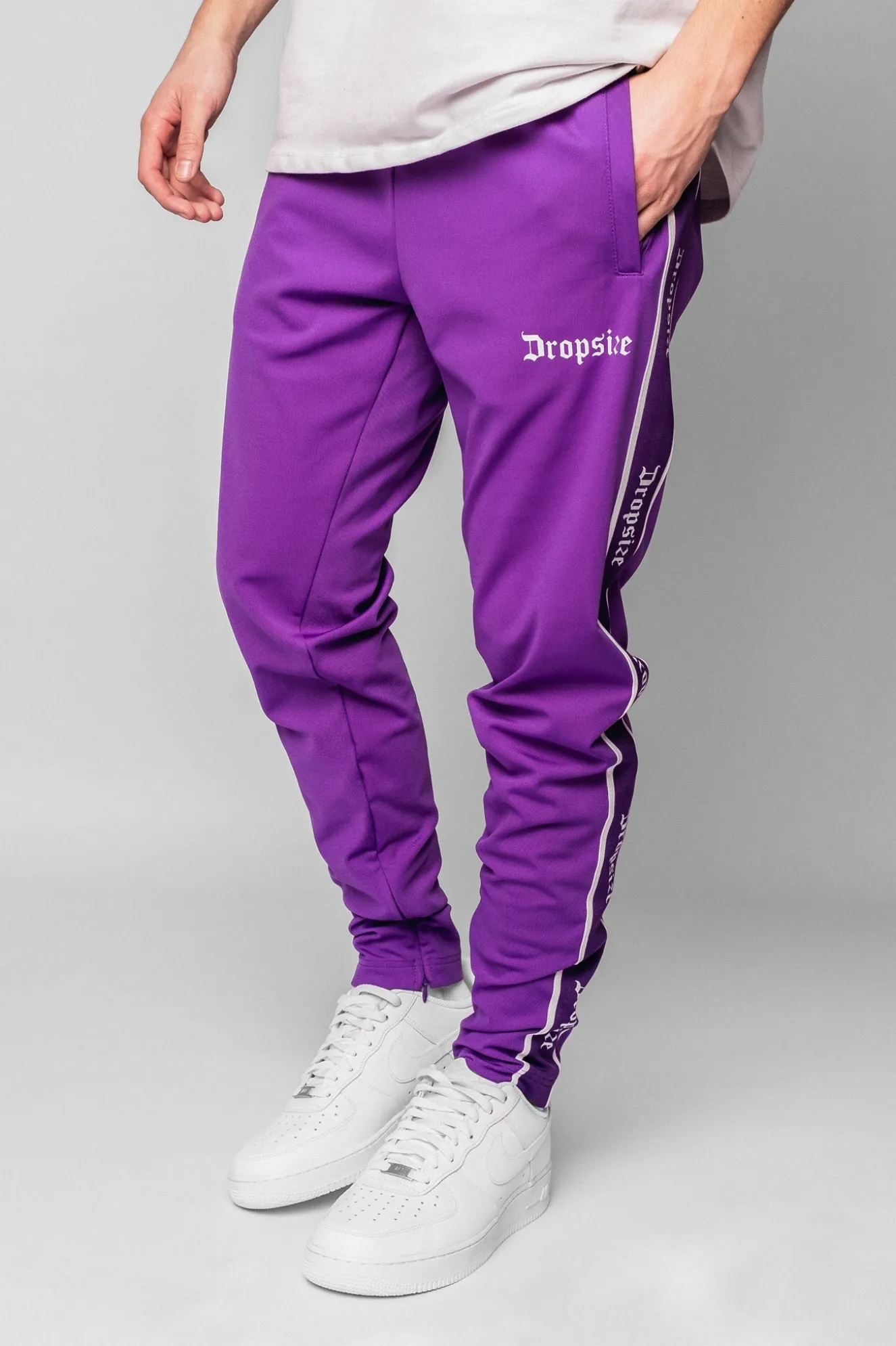 TRACK PANTS PURPLE