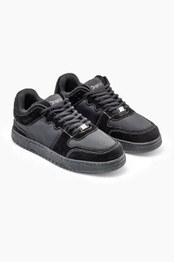 TURTLE SNEAKER LOW BLACK
