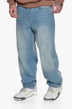 V4 LOOSE FIT JEANS MID BLUE