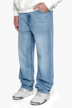 V4 LOOSE FIT JEANS LIGHT MID BLUE