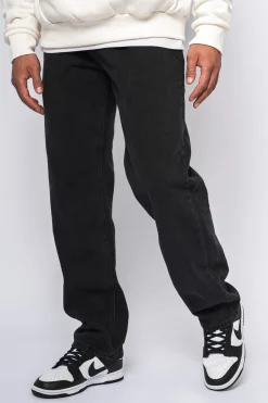 V2 LOOSE FIT JEANS WASHED GRAY